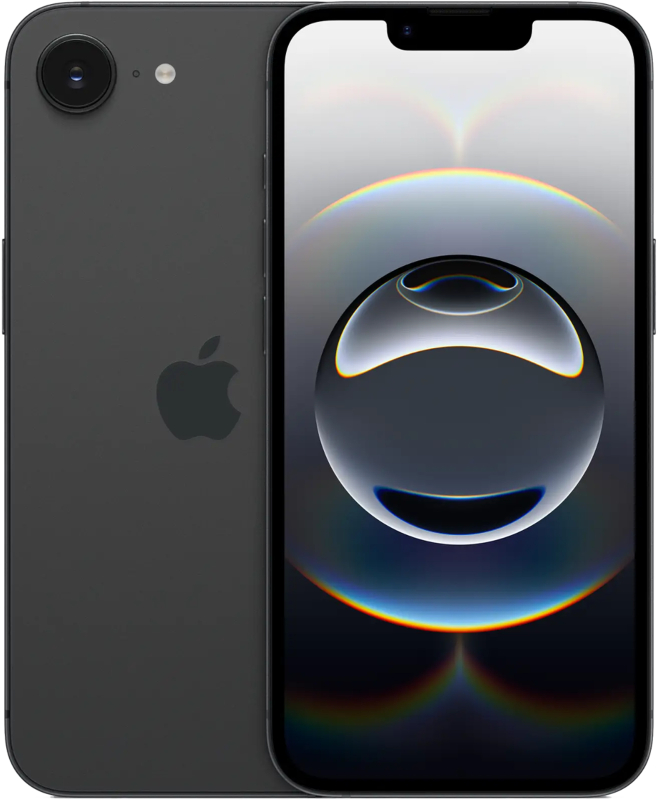 Фото Apple iPhone 16e, 128 ГБ, Чёрный Фото Apple iPhone 16e, 128 ГБ, Чёрный