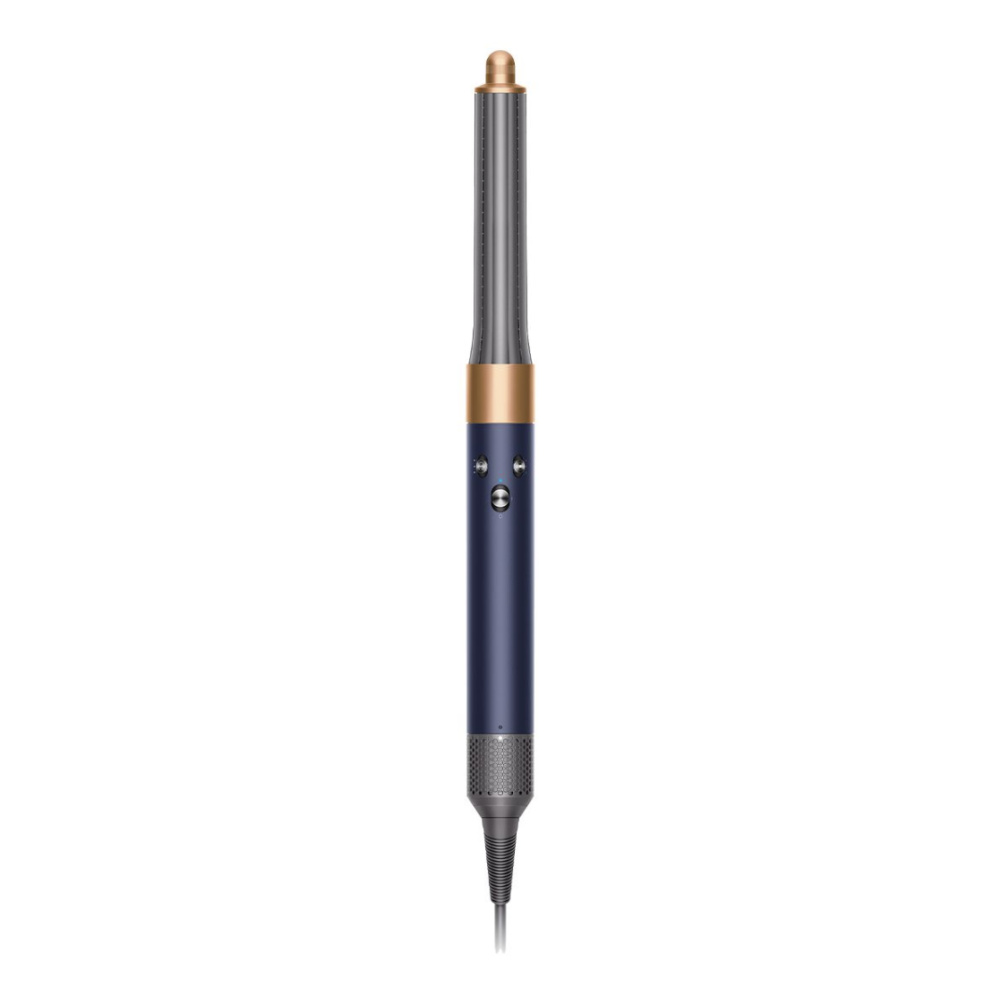 Фото Стайлер Dyson Airwrap HS05 Complete Long Diffuse, Prussian Blue/Copper На фото изображено Стайлер Dyson Airwrap HS05 Complete Long Diffuse, Prussian Blue/Copper